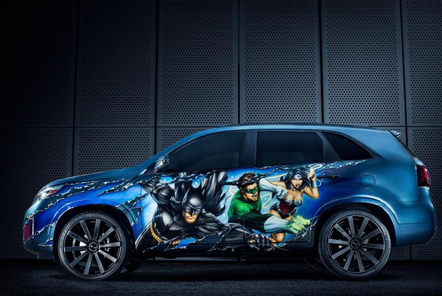  Kia Sorento Justice League 2014 года  (фото 8 из 9)